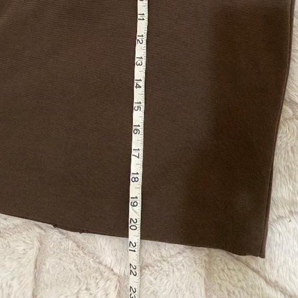 Premise Studio Odyssey Brown Skirt Size 8 - Picture 5 of 7